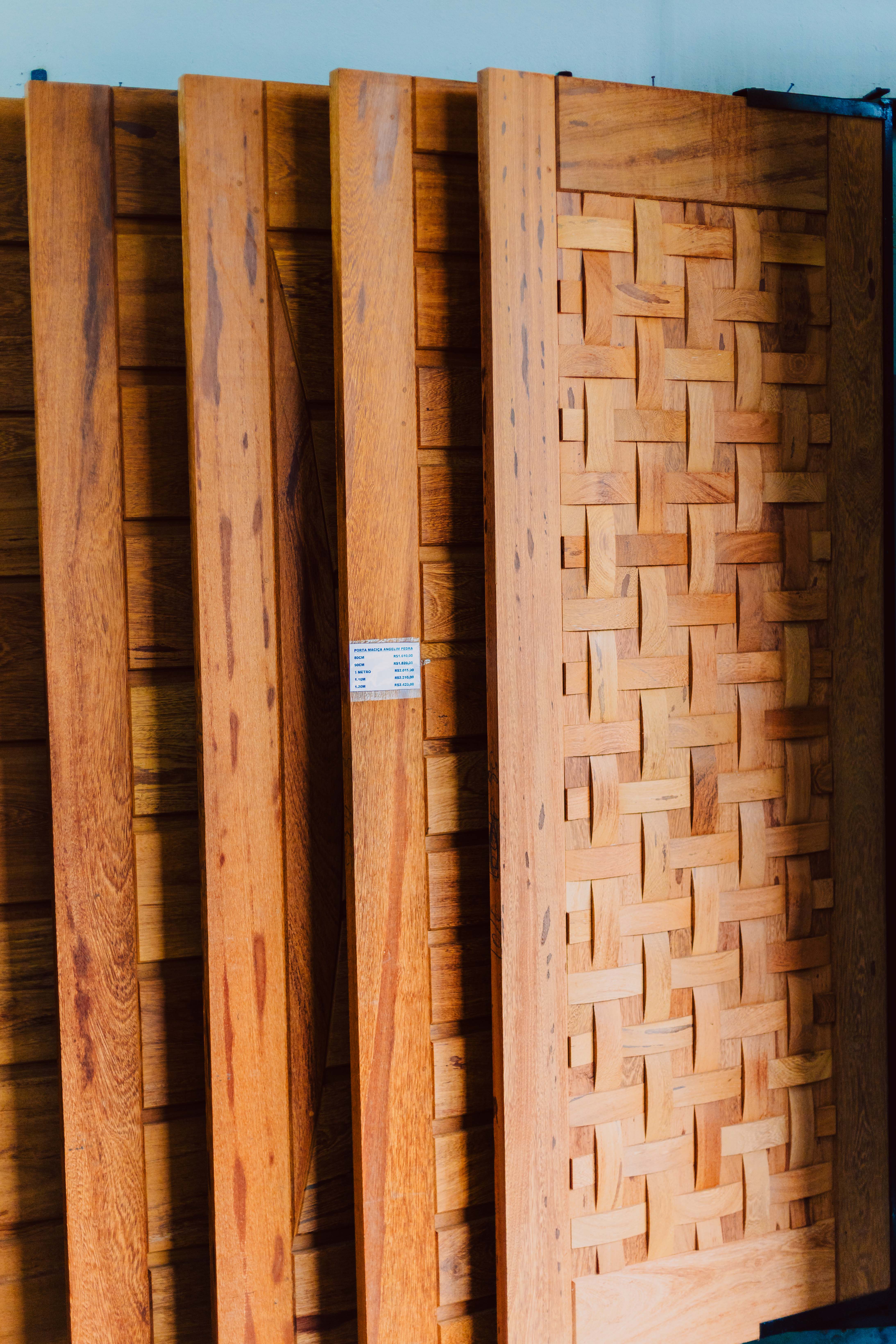 Portas em madeira - imagem 1